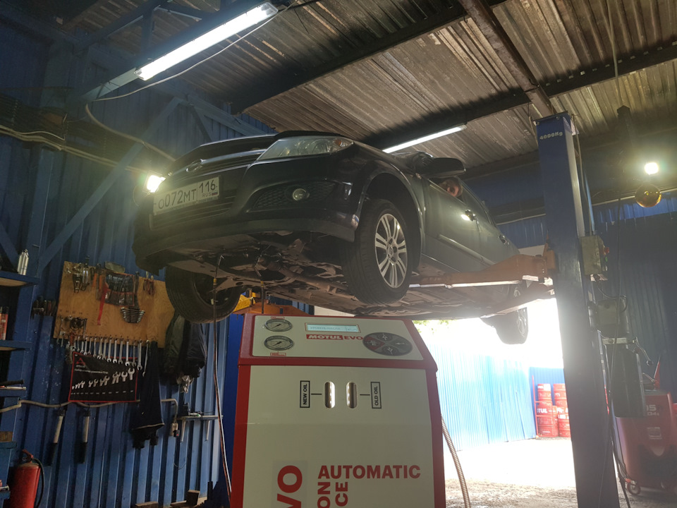 Замена масла в АКПП Opel Astra Замена масла в АКПП Opel Astra
