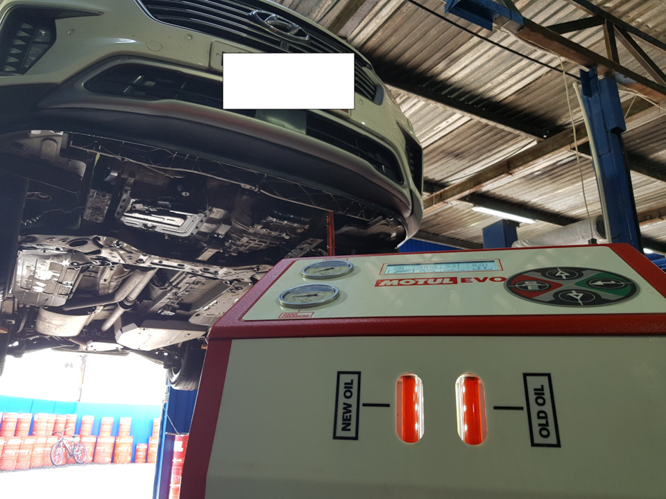 Замена масла в автомате Hyundai Замена масла в автомате Hyundai