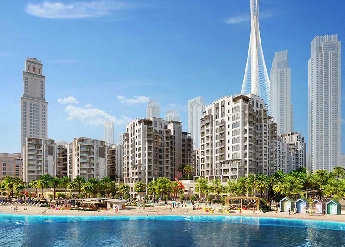 Sunset in Dubai Creek Harbour by Emaar, Dubai – Off-Plan Apartments