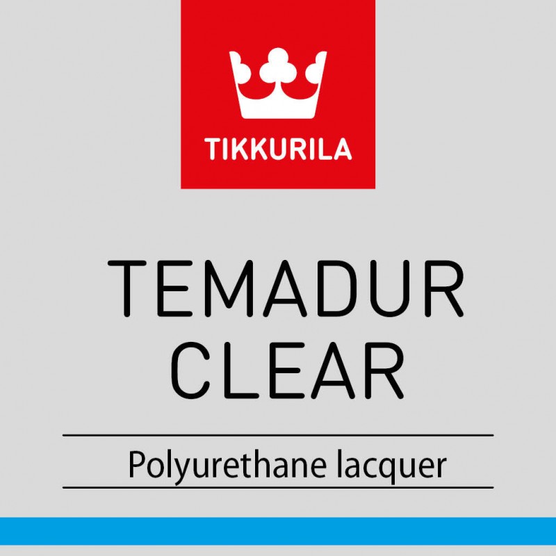 Логотип Тиккурила Темадур Клиэ Лак Tikkurila Temadur Clear