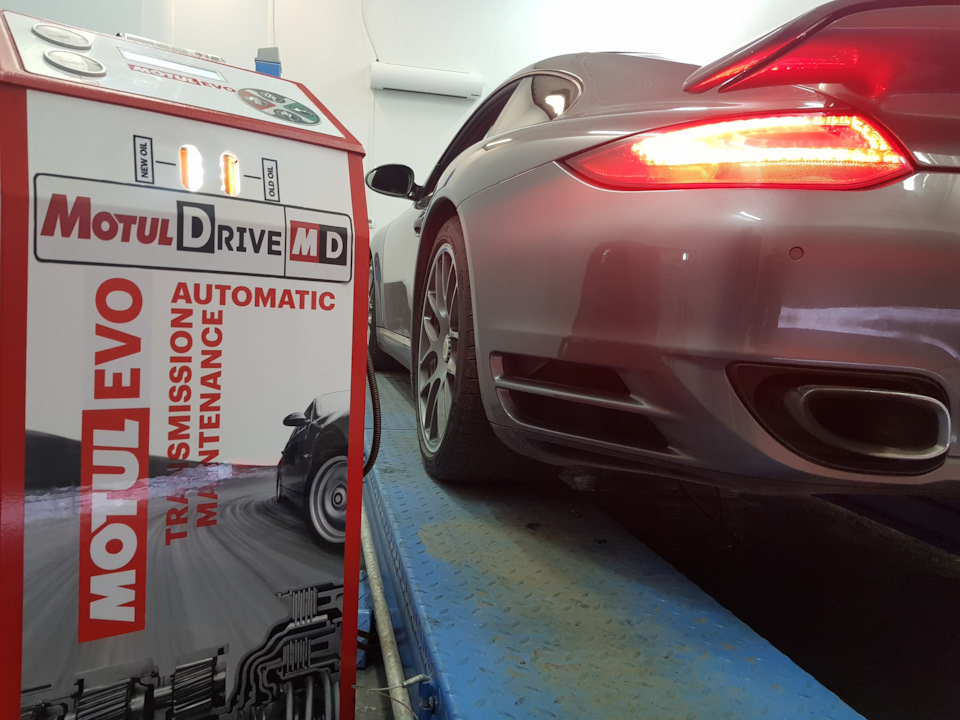 Замена масла в коробке автомат 911 Замена масла в коробке автомат 911
