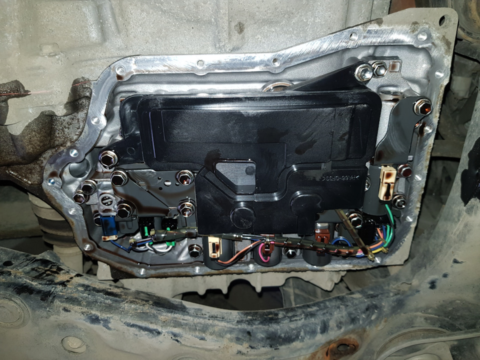 Замена масла в автомате Camry Замена масла в автомате Camry