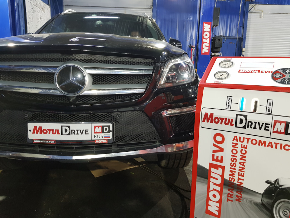 Аппаратная замена масла в АКПП Mercedes-Benz GL Аппаратная замена масла в АКПП Mercedes-Benz GL