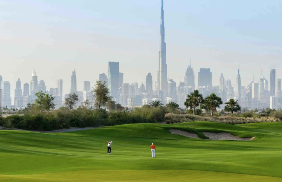 Dubai Hills Estate greenery