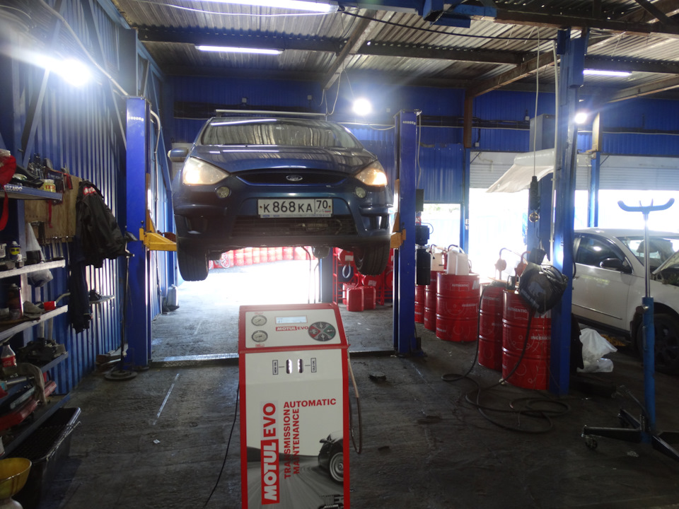 Замена масла в АКПП Ford S-Max Замена масла в АКПП Ford S-Max