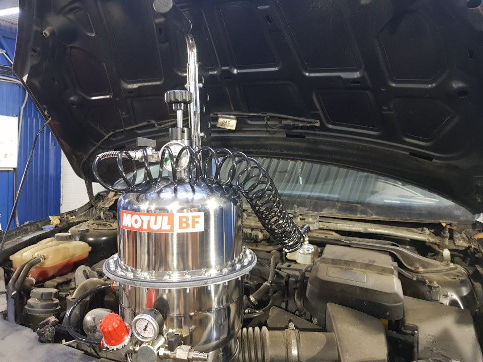 Аппаратная замена масла в автомате Ford Focus Аппаратная замена масла в автомате Ford Focus