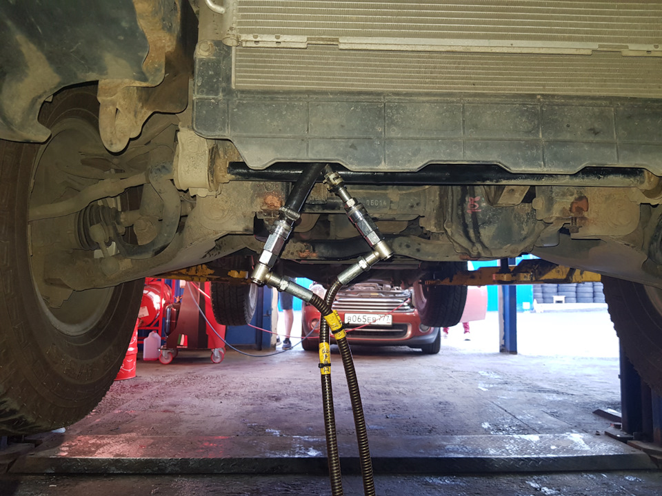 Замена масла в АКПП Pajero Sport Замена масла в АКПП Pajero Sport