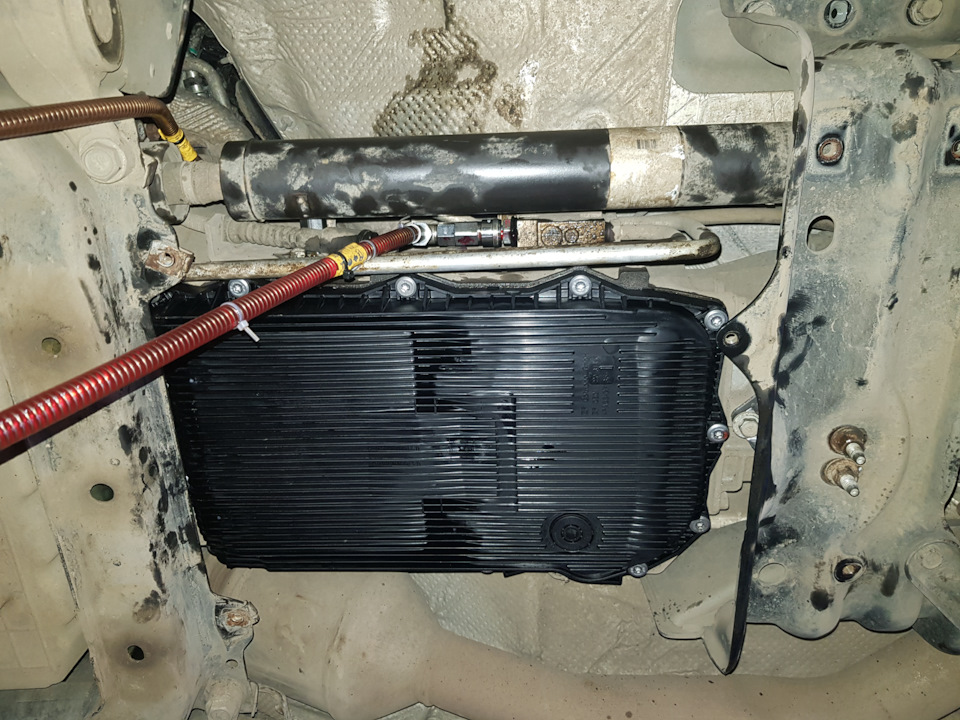 Замена масла в автомате Jeep Grand Cherokee Замена масла в автомате Jeep Grand Cherokee