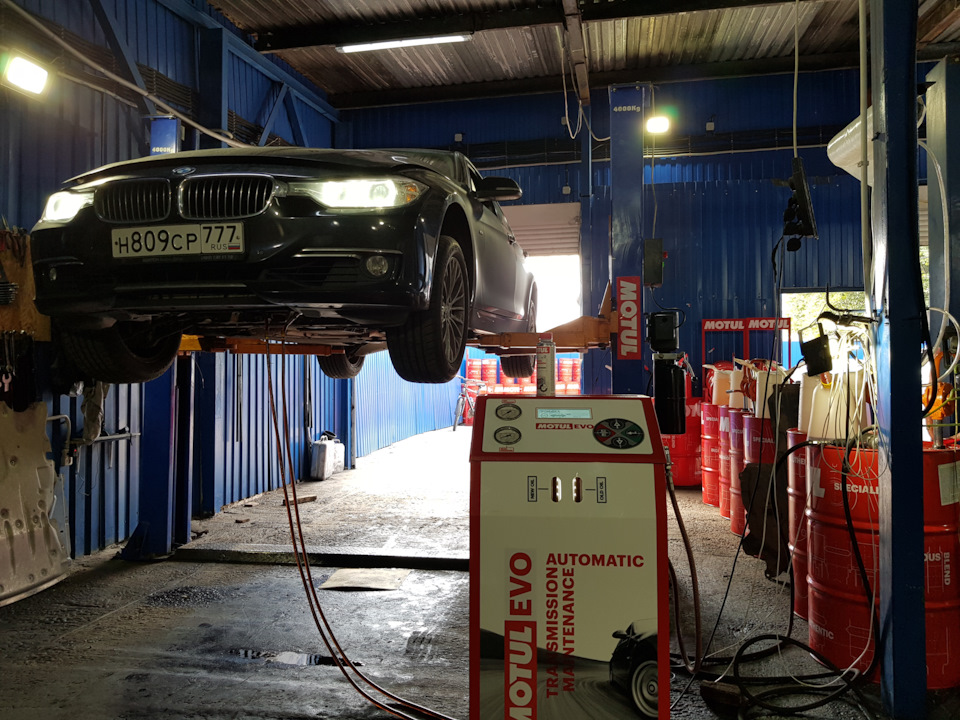 Замена масла в АКПП BMW 3 Серии Замена масла в АКПП BMW 3 Серии