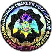 Голографическая наклейка с защитой от переклеивания Наклейка голограмма с орлом и защитой