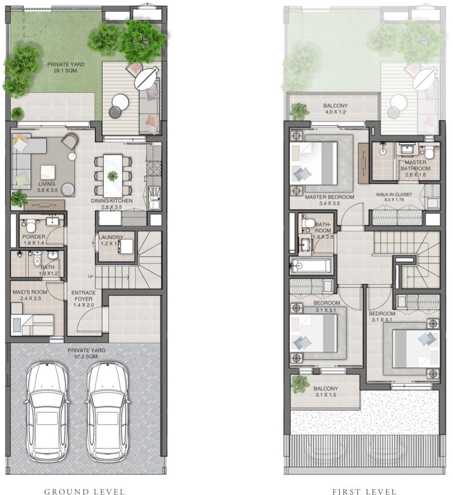 Emaar Sun Townhouses at Arabian Ranches III – Townhouses for Sale in Dubai