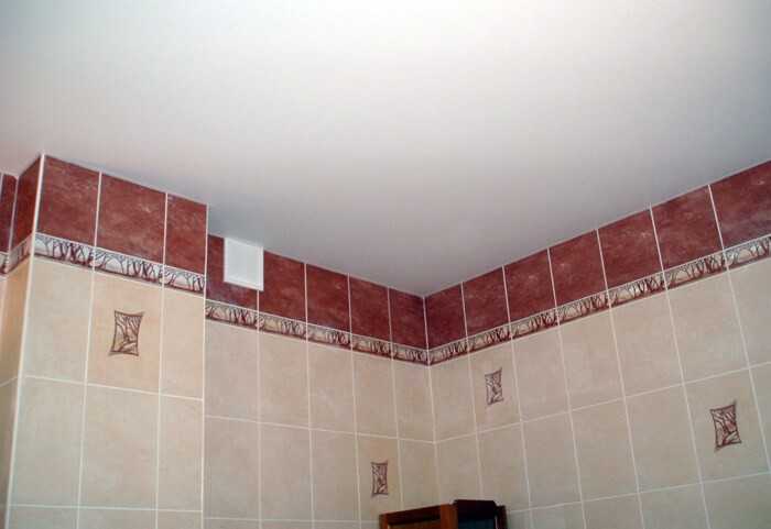 Потолки мат Потолки в ванную