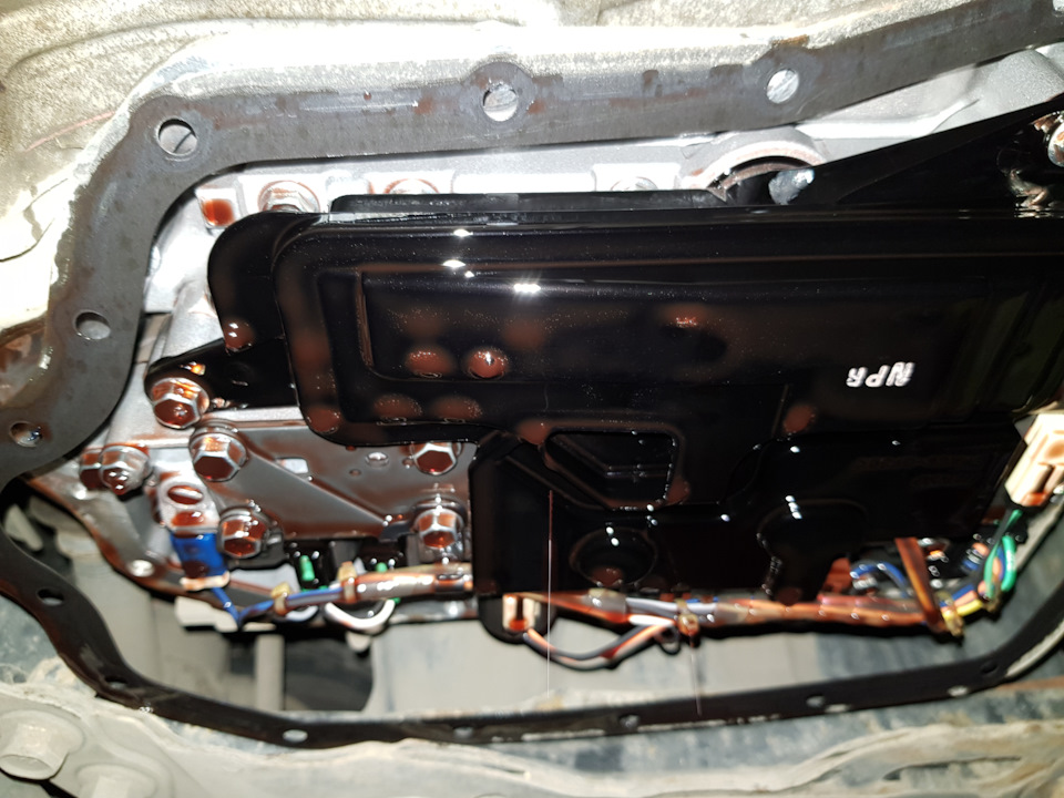 Замена масла в коробке автомат RAV4 Замена масла в коробке автомат RAV4