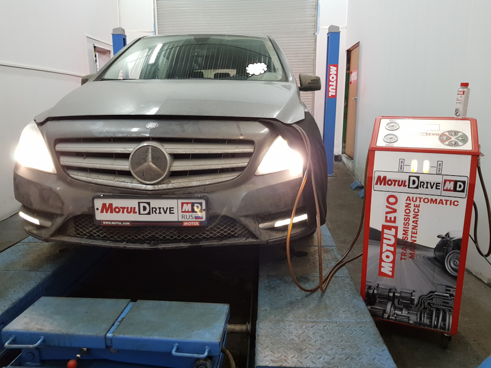 Замена масла в АКПП Mercedes-Benz B-Класс Замена масла в АКПП Mercedes-Benz B-Класс