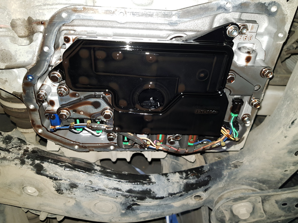 Замена масла в автомате Toyota Camry Замена масла в автомате Toyota Camry