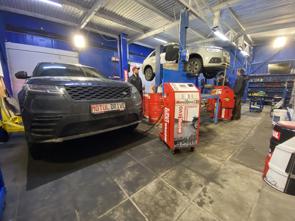 Замена масла в АКПП Land Rover Range Rover Velar Замена масла в АКПП Land Rover Range Rover Velar