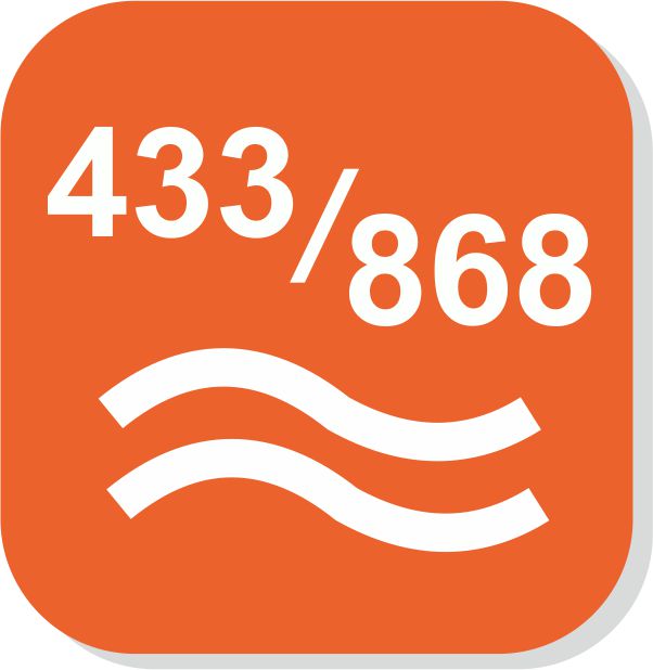Радиозоны 433 и 869