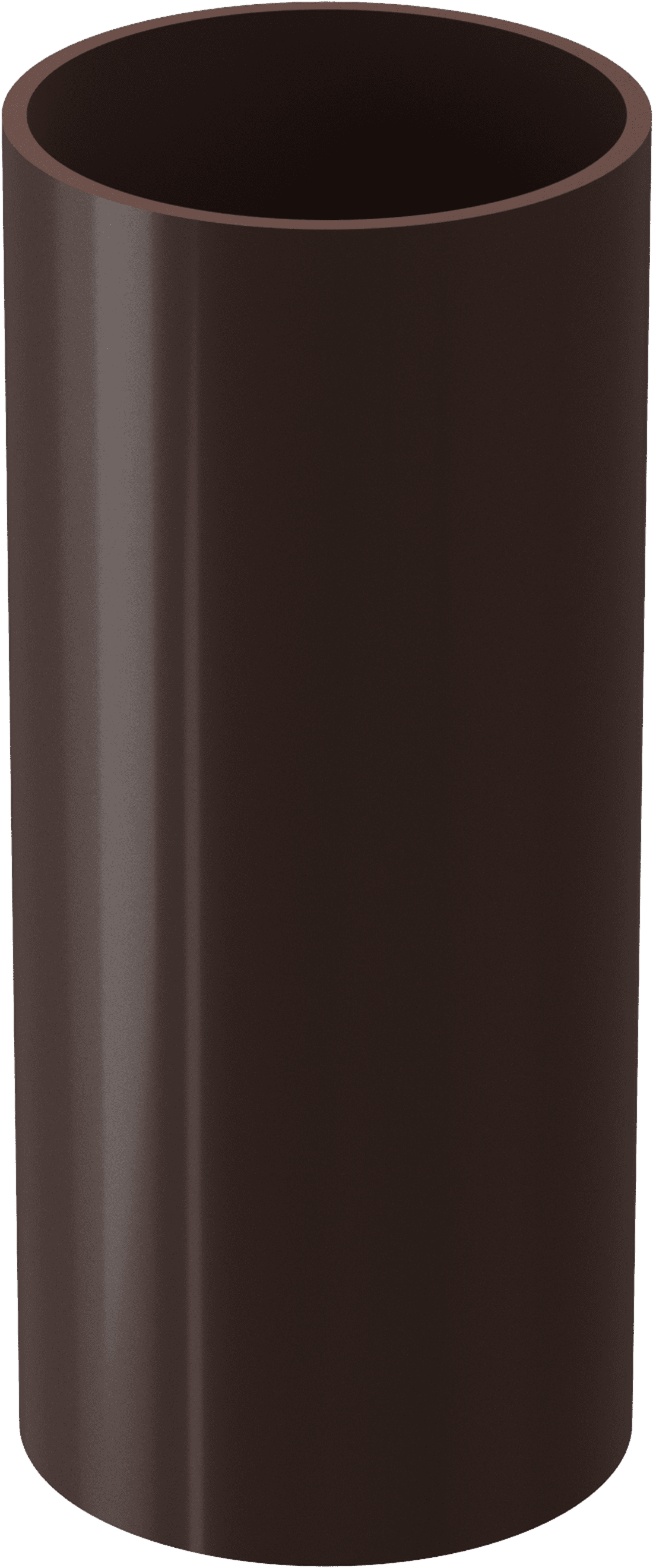Труба водосточная d85 мм Docke Premium 3000 мм, Шоколад (RAL8519)