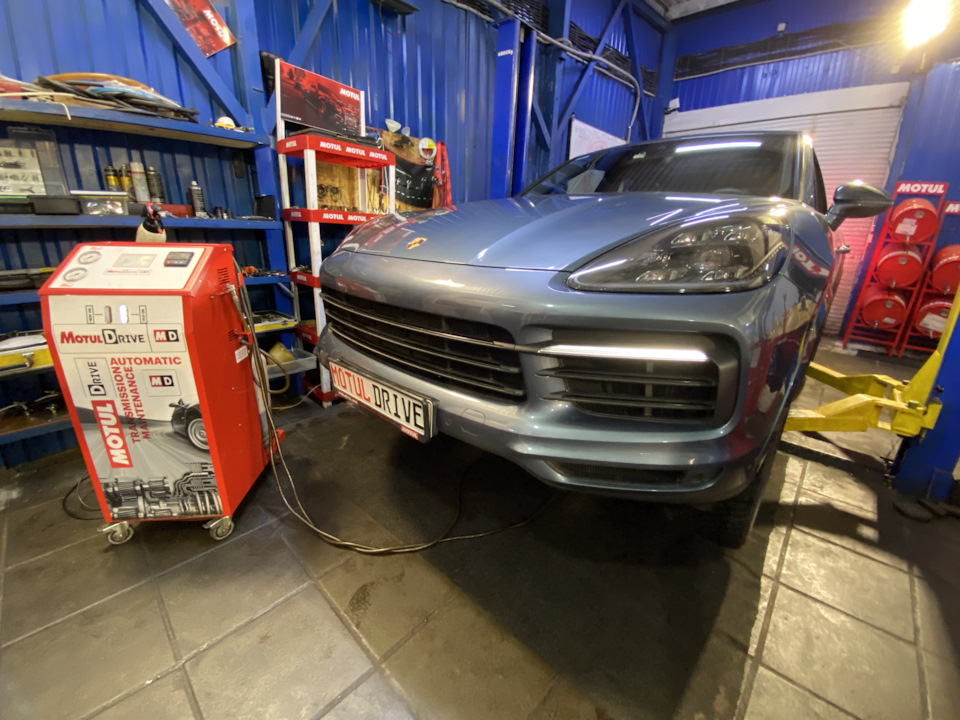 Замена масла в АКПП Porsche Cayenne Замена масла в АКПП Porsche Cayenne