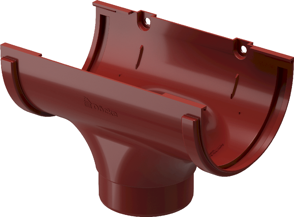 Воронка d120 мм Docke Standard, Красный (RAL3005)