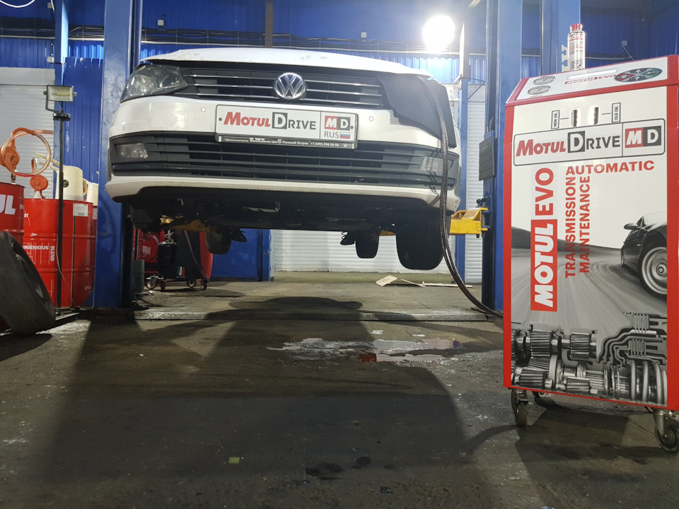 Замена масла в АКПП Volkswagen Polo Замена масла в АКПП Volkswagen Polo