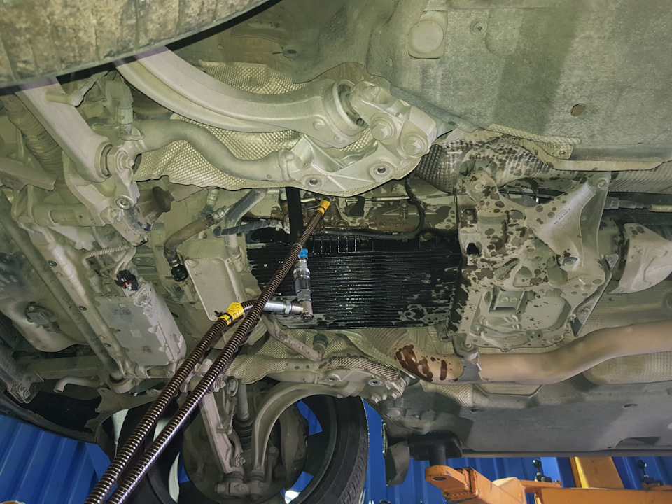 Замена масла в автоматической коробке Audi Замена масла в автоматической коробке Audi