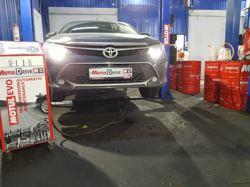 Замена масла в АКПП Toyota Camry Замена масла в АКПП Toyota Camry