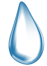 Капля, вода