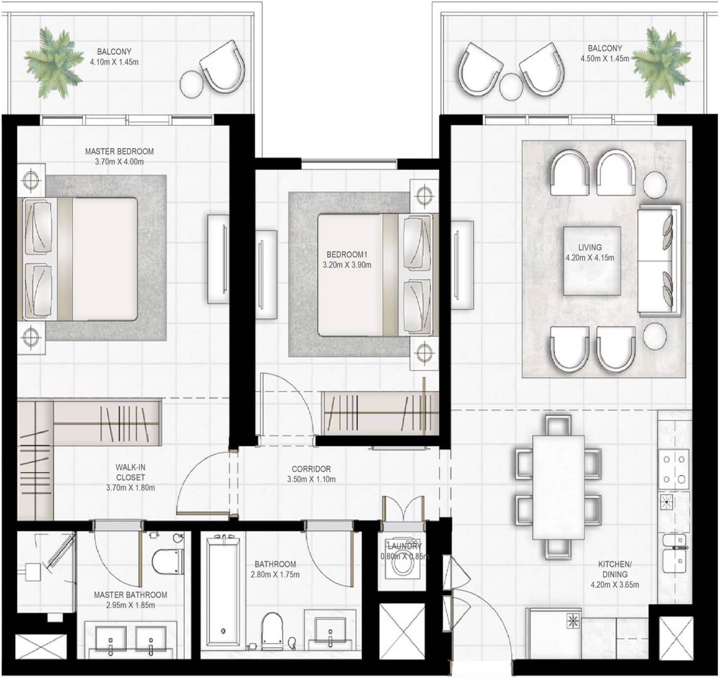 Emaar Beachfront Sunrise Bay Floor Plans