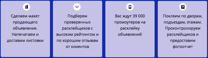 Описание организации по расклейке объявлений Описание организации по расклейке объявлений