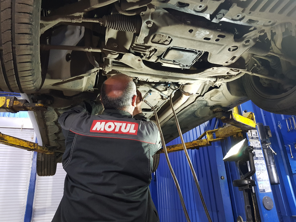 Замена масла в коробке автомат E-Класс Замена масла в коробке автомат E-Класс