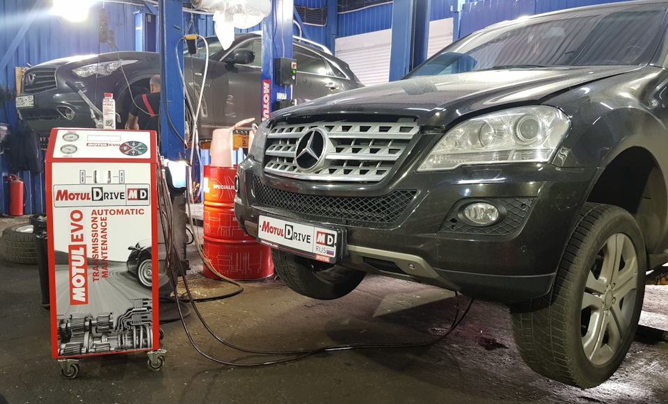 Замена масла в АКПП Mercedes-Benz ML Замена масла в АКПП Mercedes-Benz ML