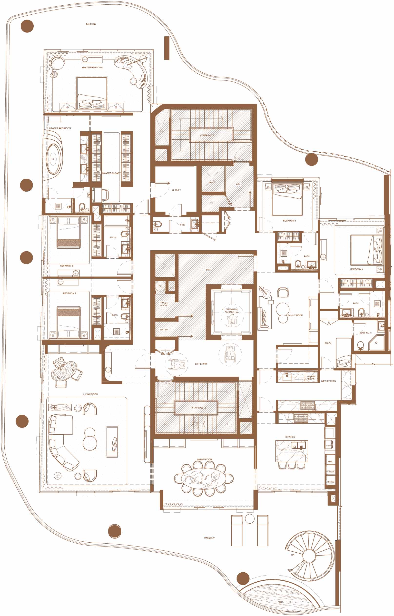 Mr. C Residences Jumeirah Dubai – Serviced Apartments, Penthouses & Villas for Sale