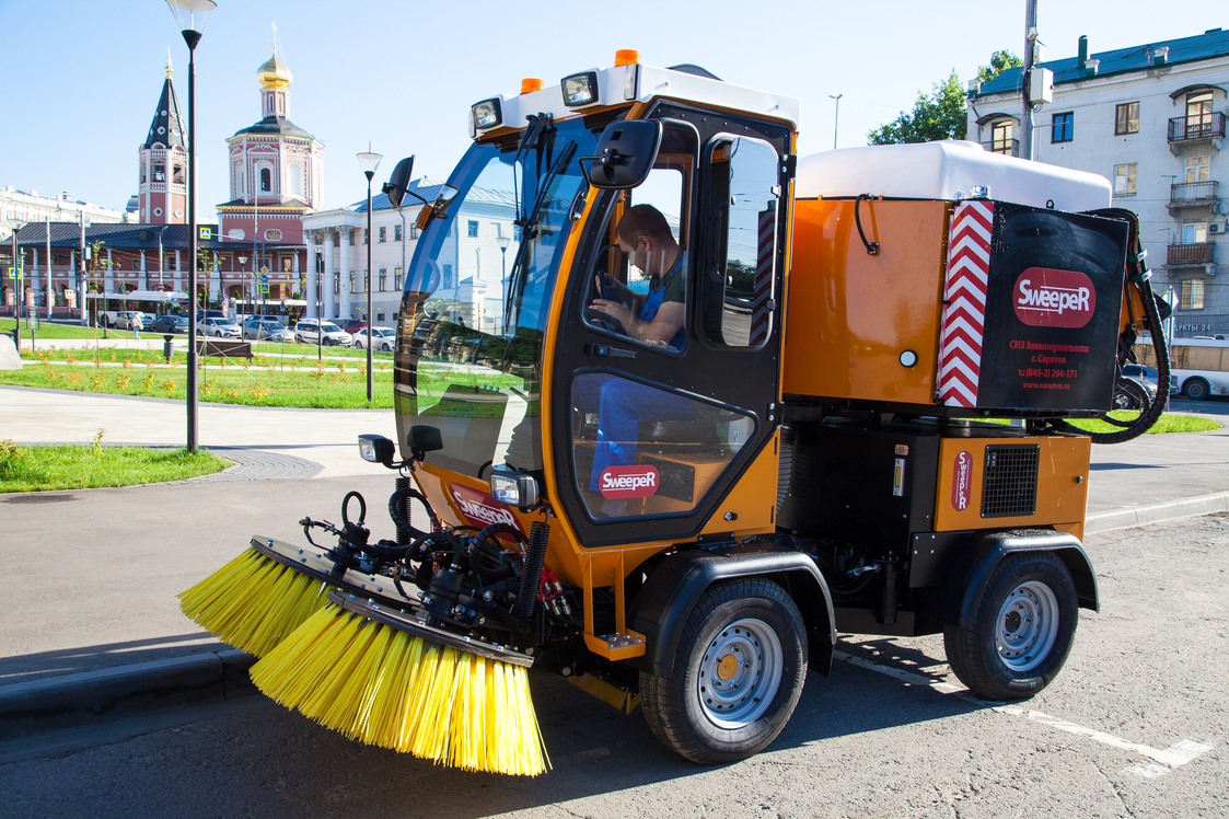 Подметально уборочная машина sweeper