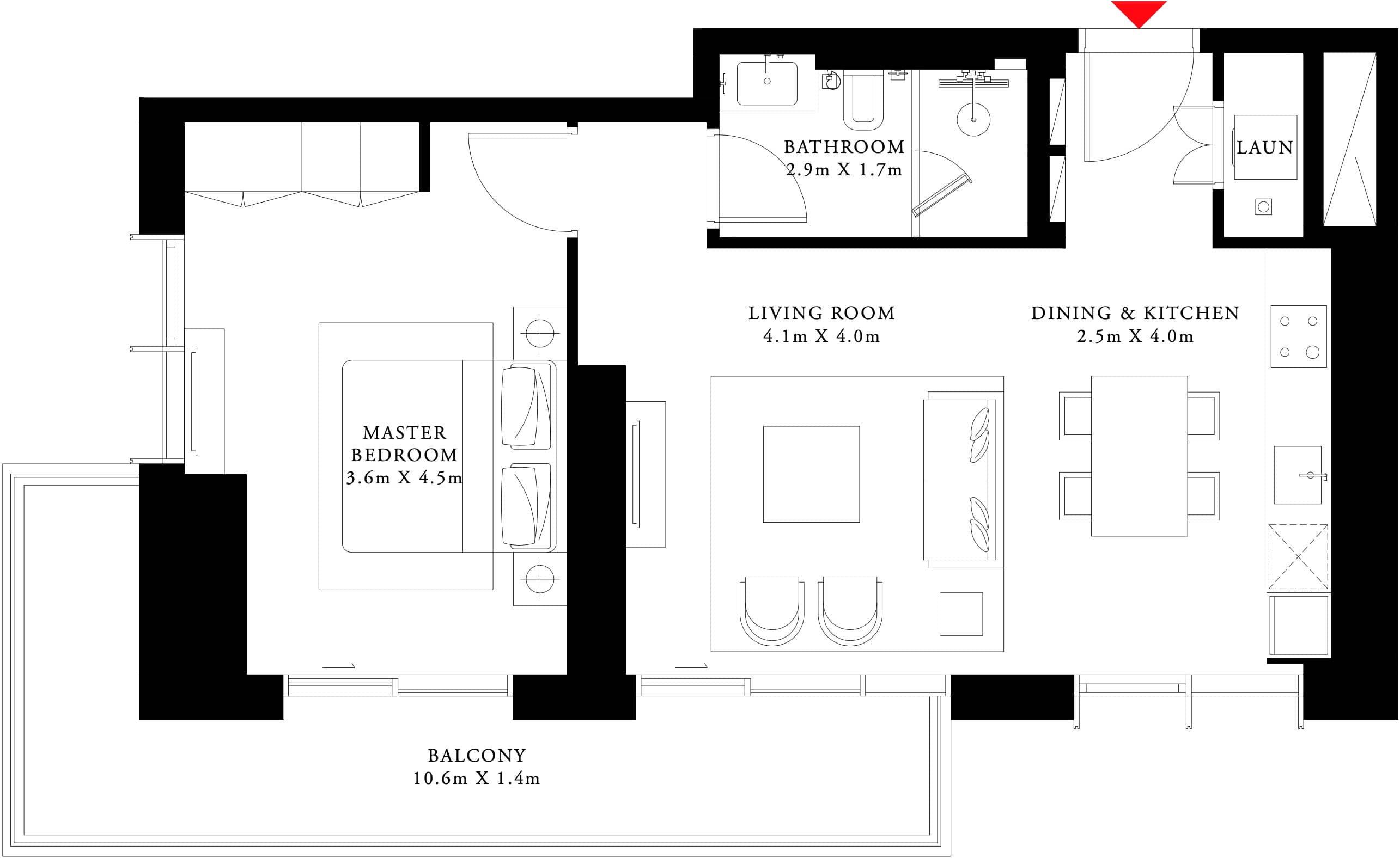 Floor Plans of Emaar Beachfront Beach Isle