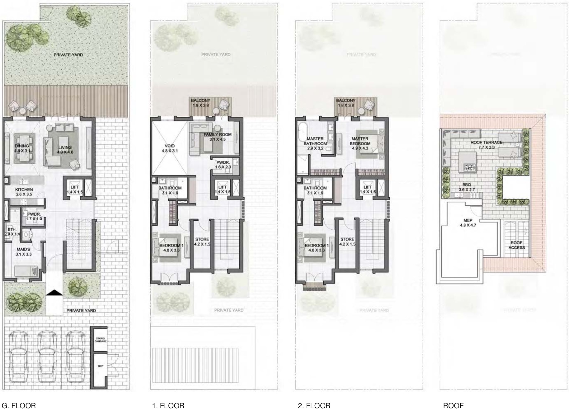 Meraas Sur La Mer Townhouses for Sale in Dubai