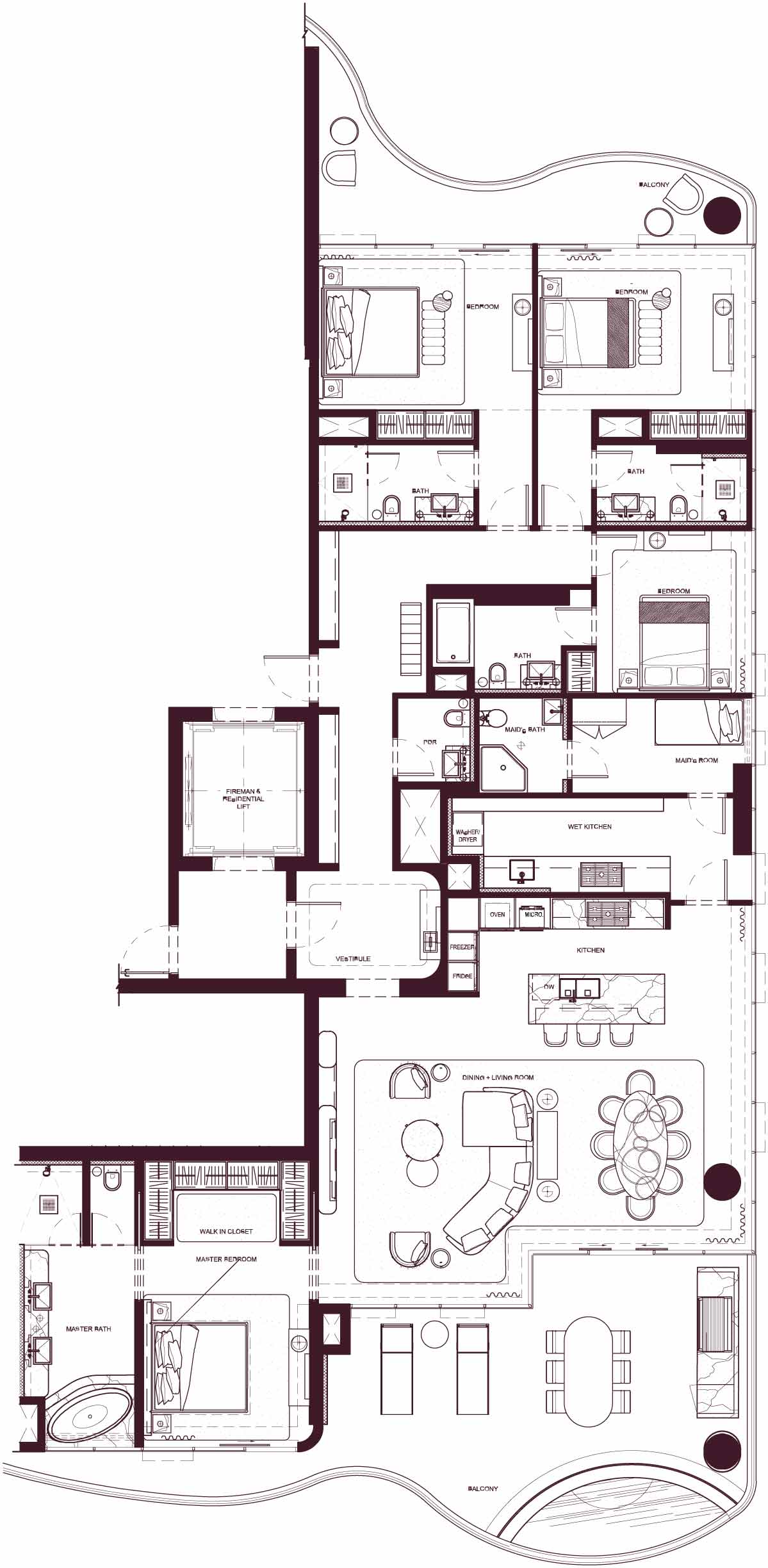 Mr. C Residences Jumeirah Dubai – Serviced Apartments, Penthouses & Villas for Sale