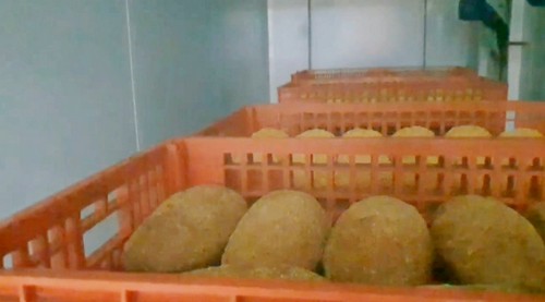Заморозка хлеба в камере шоковой заморозки Заморозка хлеба в камере шоковой заморозки