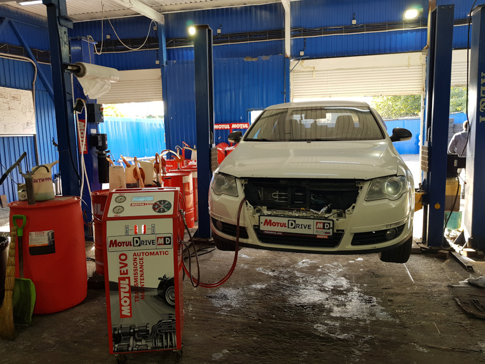 Аппаратная замена масла в коробке автомат Volkswagen Аппаратная замена масла в коробке автомат Volkswagen
