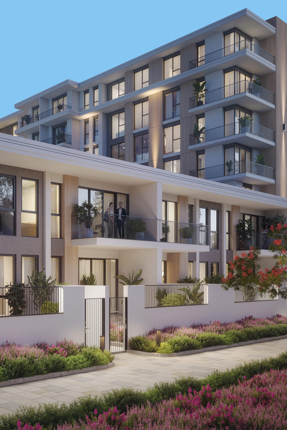 NSHAMA Holland Gardens Apartments in Town Square Dubai