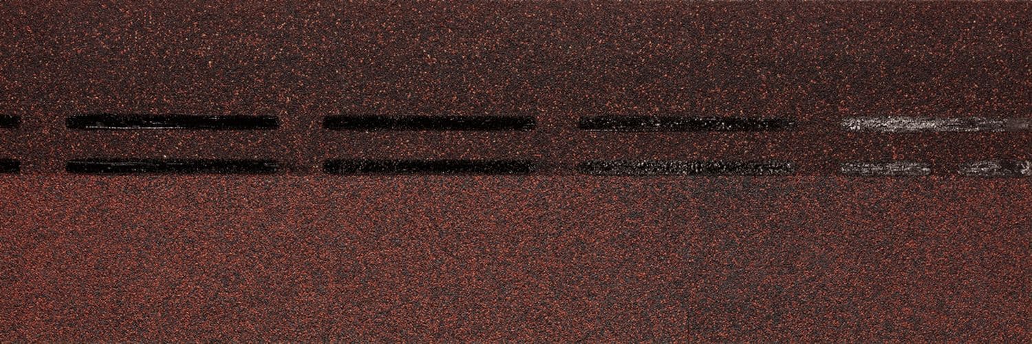 Коньково-карнизная черепица Docke Pie Standard 11/22 м.п., Красный