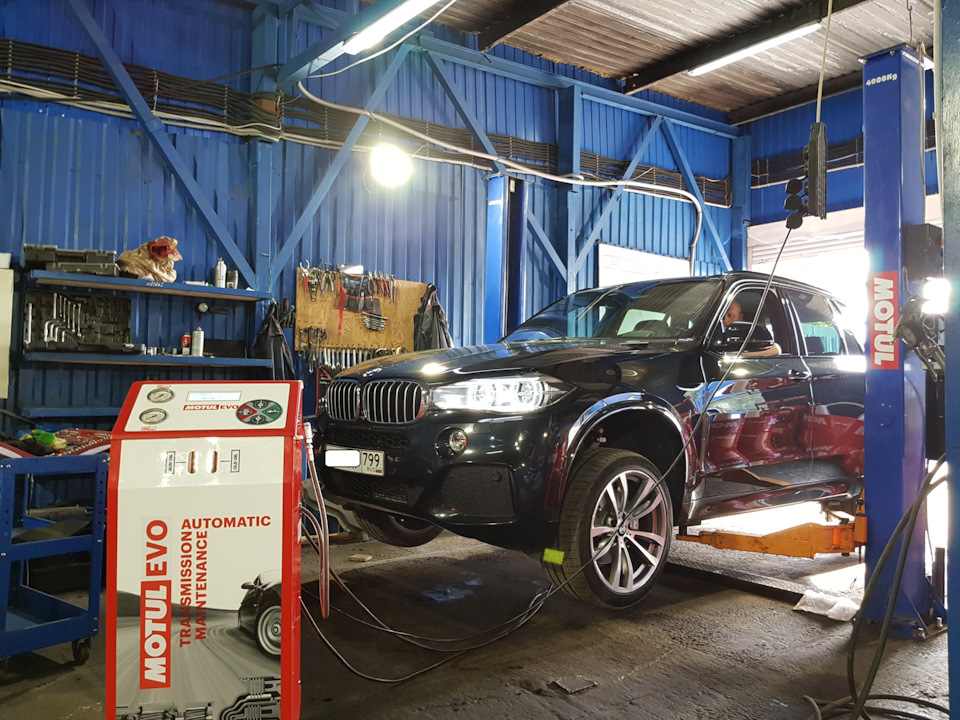Замена масла в АКПП BMW X Серии Замена масла в АКПП BMW X Серии