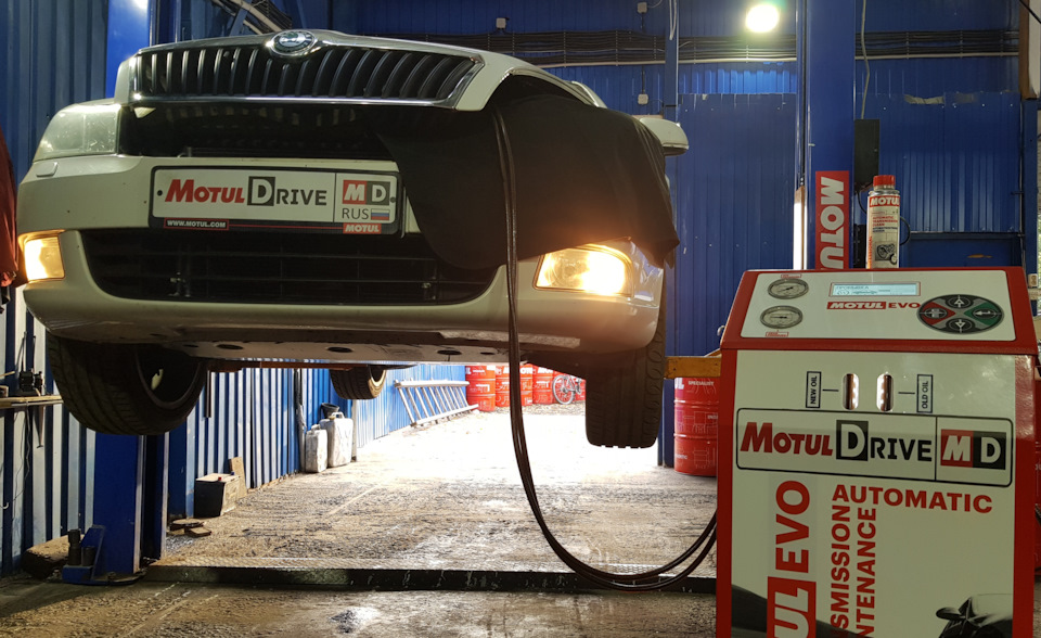 Замена масла в АКПП Skoda Octavia Замена масла в АКПП Skoda Octavia