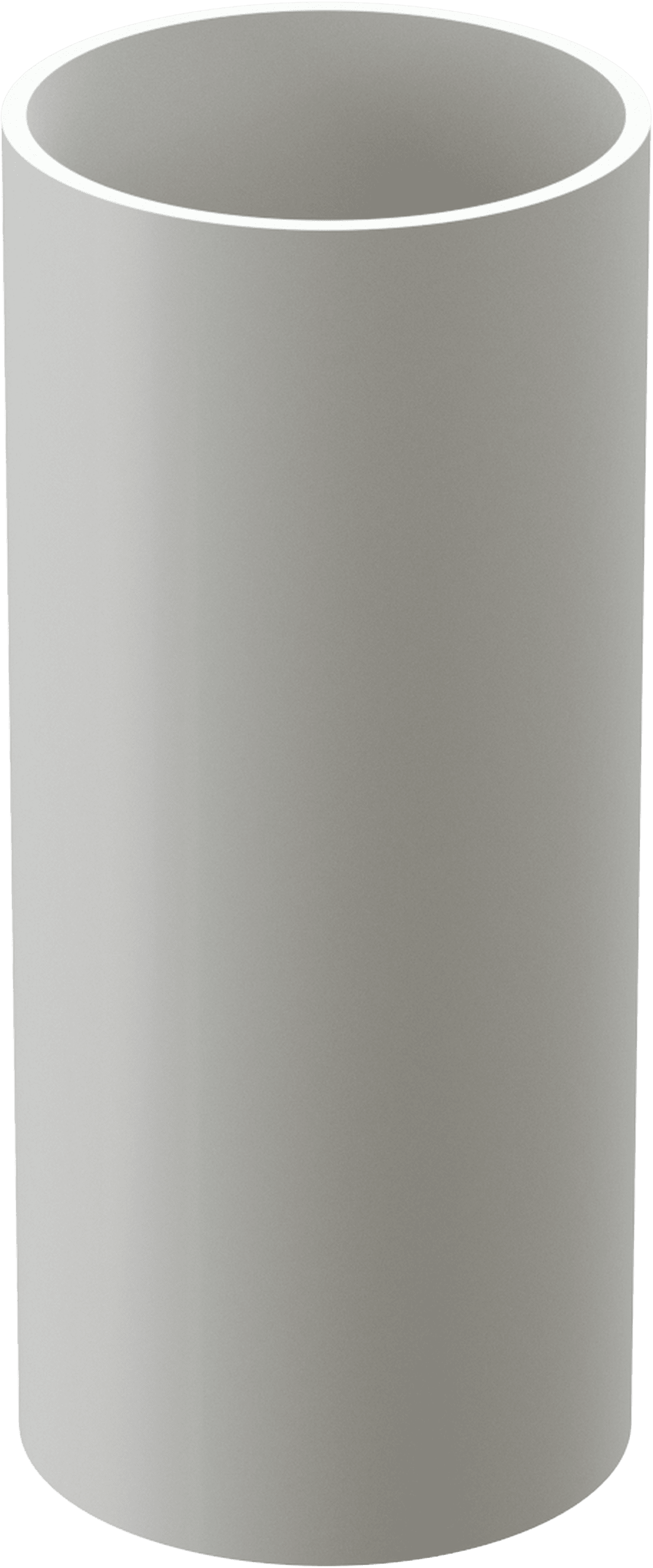 Труба водосточная d85 мм Docke Premium 3000 мм, Пломбир (RAL9003)