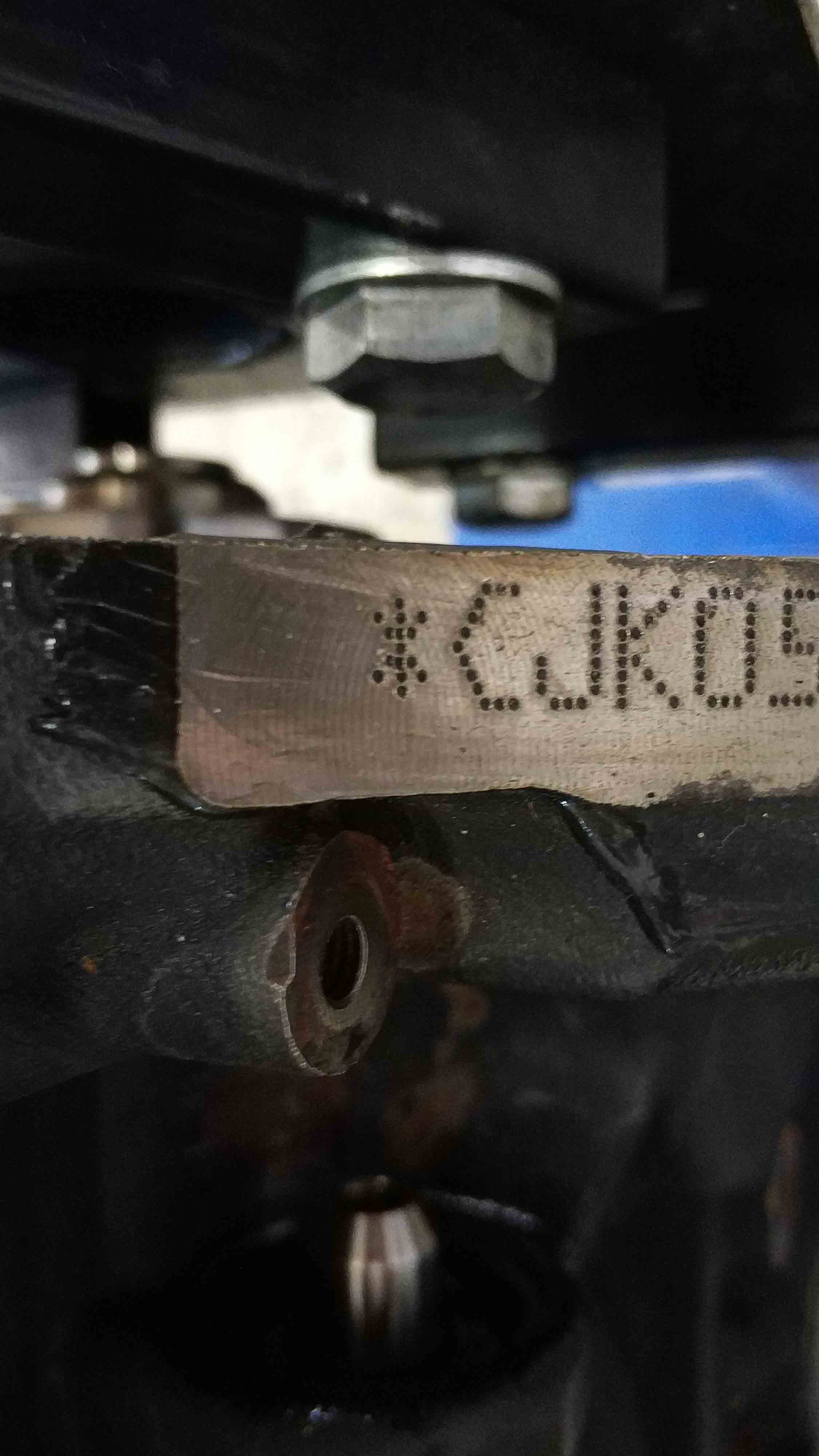 Буквы CJK Буквы мотора CJK