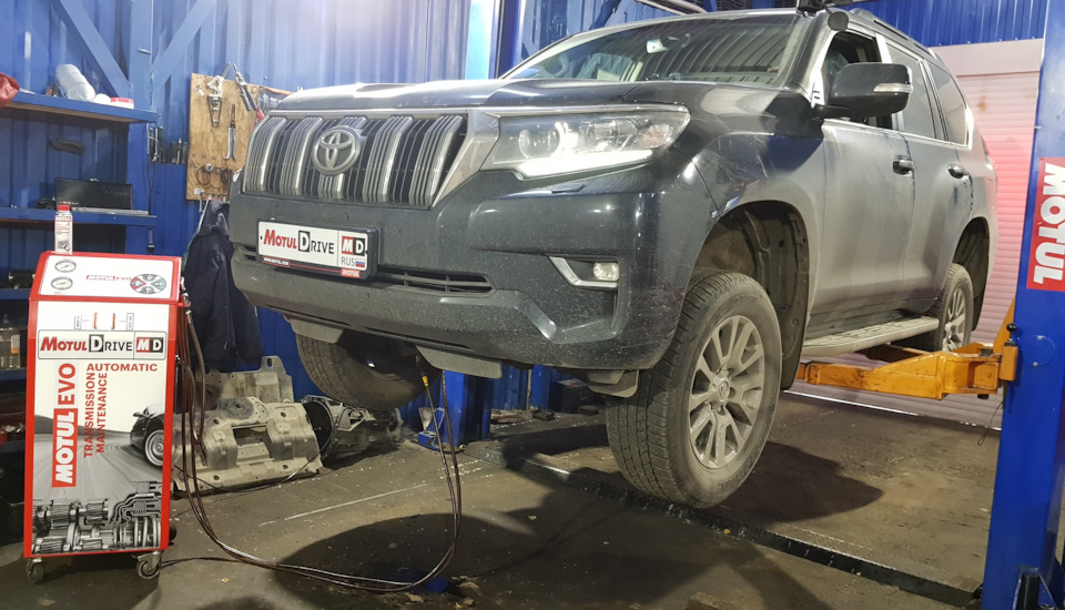 Замена масла в АКПП Land Cruiser Prado Замена масла в АКПП Land Cruiser Prado
