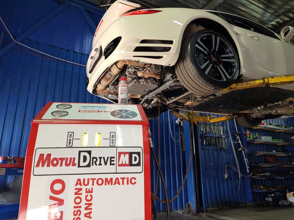Аппаратная замена масла в АКПП Porsche Аппаратная замена масла в АКПП Porsche