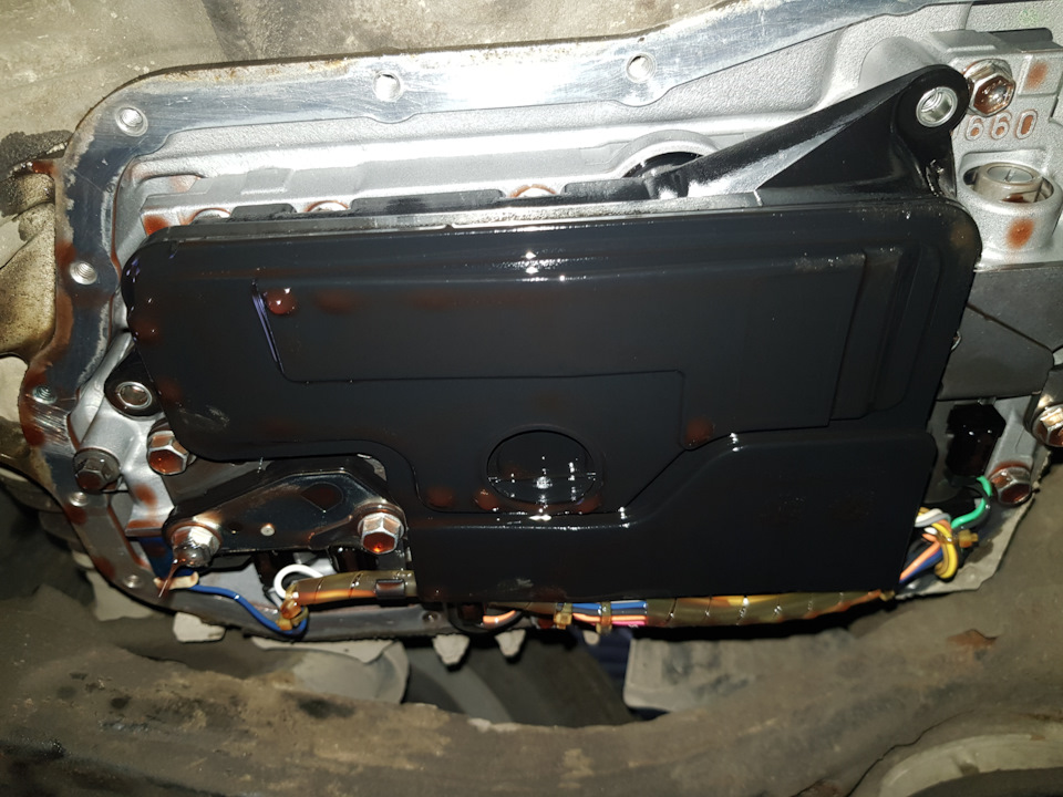 Замена масла в автоматической коробке Camry Замена масла в автоматической коробке Camry