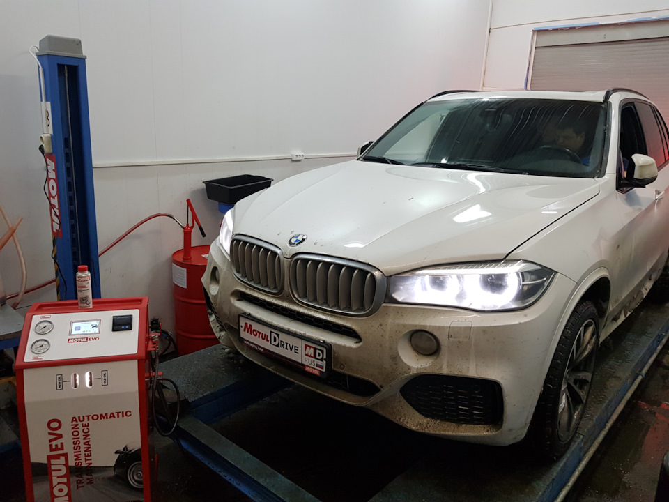Замена масла в автоматической коробке BMW X Серии Замена масла в коробке автомат BMW X Серии