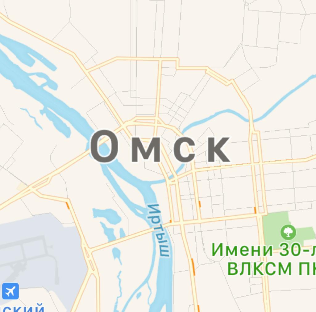 karta SPb Карта омска